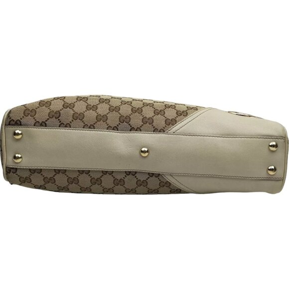 567258AD Gucci Tote Bag Brown Nylon - Picture 3 of 9